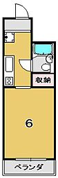 間取図画像 1K