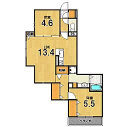 D-ROOM Sagarimatsu 1階/105
