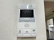 TVモニター付きインターホン。
