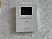 TVモニター付きインターホン。
