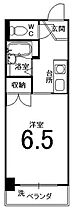 レジデンスオザック  ｜ 京都府京都市右京区西院下花田町（賃貸マンション1K・5階・20.20㎡） その2