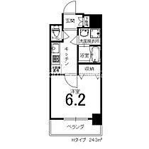 アスヴェル京都外大前 806 ｜ 京都府京都市右京区梅津南広町（賃貸マンション1K・8階・24.30㎡） その2