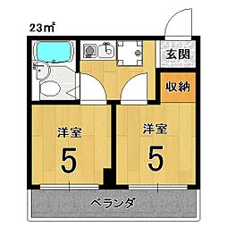 アメニティー京都2番館 5階/5E