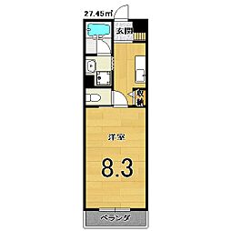 ハンズレジデンス二条 2階/207