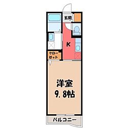 結城駅 4.5万円