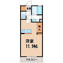 クイーンズコート  ｜ 栃木県栃木市平柳町3丁目（賃貸アパート1R・3階・30.13㎡） その2