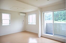 関東鉄道常総線 大田郷駅 5.6kmの賃貸アパート 2階2LDKのリビング/ダイニング