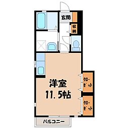 JR東北本線 小山駅 徒歩12分 1階/-
