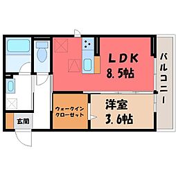 トレピーク 1階/-