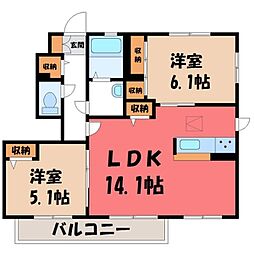 リバーカレント 1階