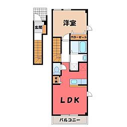 サンライト・ヴィラ D 2階