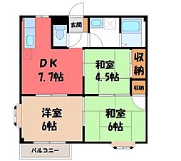 JR水戸線 下館駅 徒歩17分 1階/-