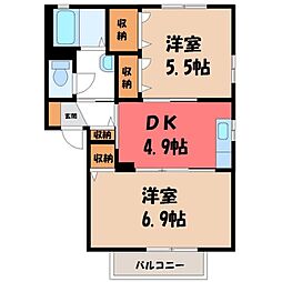 クレストタウン O 1階/-