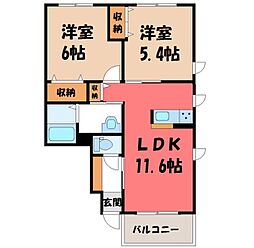 JR東北本線 野木駅 徒歩5分 1階/-