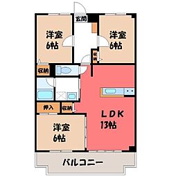 ラ・セーヌ藤 1階/-