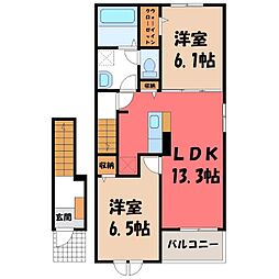 東武宇都宮線 新栃木駅 バス21分 十二杜前下車 徒歩9分