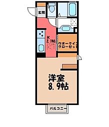 東武宇都宮線 新栃木駅 バス5分 イオン前下車 徒歩10分