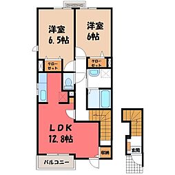 サニーコートB 2階/-