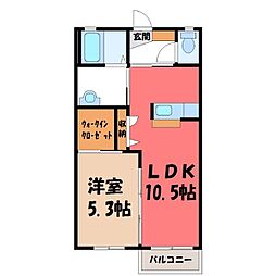 メゾン・ド・ソレイユ C 1階/-