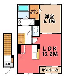 リーヴァ ノヴァ 2階/-