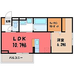 JR水戸線 下館駅 徒歩11分 3階/-