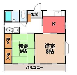 メゾンリブラン B 1階