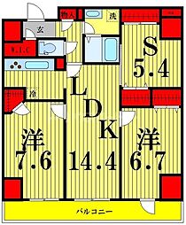 間取図画像 3LDK
