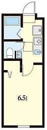 CASALUXE 1Kの間取図画像