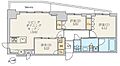 クレストコート北千住レジデンス6階28.6万円