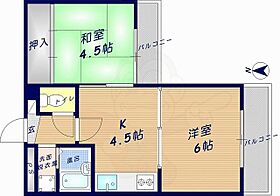 サンパレス21奈良2  ｜ 奈良県奈良市北之庄町（賃貸マンション2K・4階・38.80㎡） その2