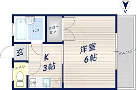 クレア21  ｜ 奈良県奈良市北市町（賃貸マンション1K・3階・26.73㎡） その2