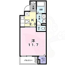 奈良県大和郡山市東岡町2-7番7号（賃貸アパート1K・2階・30.40㎡） その2