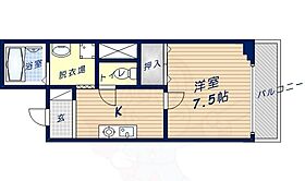 南新町ビル  ｜ 奈良県奈良市南新町（賃貸マンション1K・4階・27.20㎡） その2