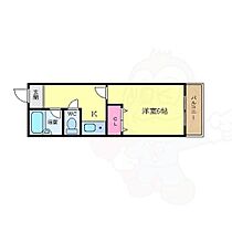 ミユキシティーマンション2 503 ｜ 奈良県奈良市三条町（賃貸マンション1K・5階・22.95㎡） その2