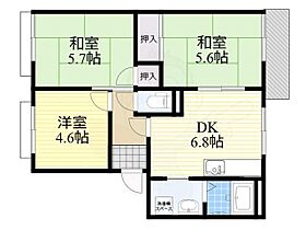 ラポールＡ棟  ｜ 奈良県奈良市大安寺６丁目（賃貸アパート3DK・1階・52.00㎡） その2