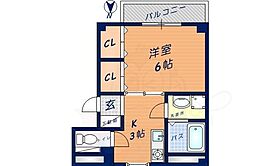 アルカザーレN  ｜ 奈良県奈良市西大寺芝町１丁目（賃貸アパート1K・2階・25.94㎡） その2