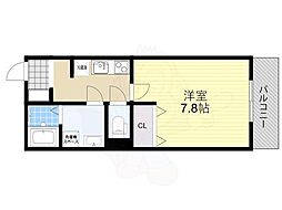Premiere3 1Kの間取図画像