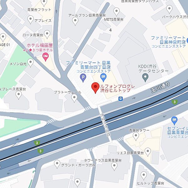 ルフォンプログレ渋谷ヒルトップ 1310｜東京都目黒区青葉台４丁目(賃貸マンション1DK・13階・25.74㎡)の写真 その27