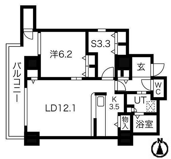 シティコート目黒4号棟 814｜東京都品川区上大崎２丁目(賃貸マンション1LDK・8階・65.14㎡)の写真 その2