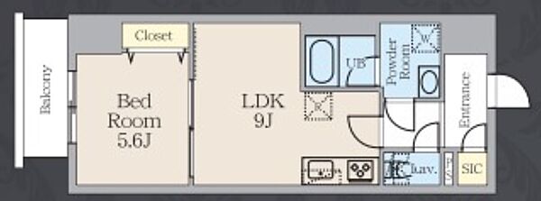 アルトヴィラ虎ノ門 704｜東京都港区虎ノ門３丁目(賃貸マンション1LDK・7階・39.20㎡)の写真 その2