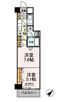 ヒルフラット大崎（Hill Flat Osaki） 115 ｜ 東京都品川区大崎２丁目5-7（賃貸マンション2K・1階・38.27㎡） その2