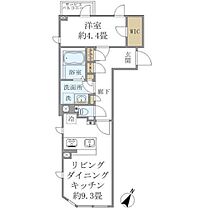 コンポジット高輪（COMPOSITE高輪） 201 ｜ 東京都港区高輪１丁目13-6（賃貸マンション1LDK・2階・40.41㎡） その2