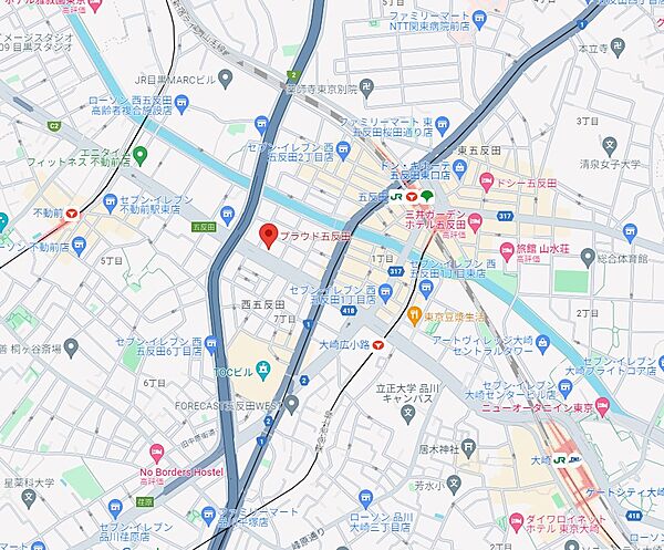 プラウド五反田 611｜東京都品川区西五反田２丁目(賃貸マンション1LDK・6階・33.36㎡)の写真 その17