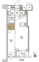 ＲＪＲプレシア大森北 408 ｜ 東京都大田区大森北５丁目4-17（賃貸マンション1LDK・4階・39.07㎡） その2