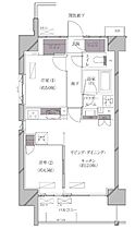 エースタンダード芝浦（A-standard芝浦） 1103 ｜ 東京都港区海岸３丁目16-1（賃貸マンション2LDK・11階・51.80㎡） その2