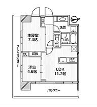 エム白金台（Ｍ白金台） 504 ｜ 東京都港区白金台２丁目9-5（賃貸マンション2LDK・5階・54.12㎡） その2