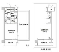 コンフォリア大森トロワ 408 ｜ 東京都大田区大森北３丁目36-7（賃貸マンション1K・4階・22.09㎡） その2