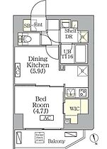 ブリックレジデンス南青山（BRICK RESIDENCE南青 1301 ｜ 東京都港区南青山７丁目10-9（賃貸マンション1DK・13階・30.36㎡） その2