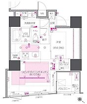 ズーム中目黒（ZOOM中目黒） 305 ｜ 東京都目黒区中目黒２丁目8-9（賃貸マンション1LDK・3階・40.14㎡） その2