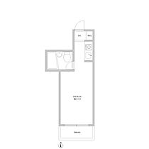 サン・ドミール 0203 ｜ 東京都練馬区三原台（賃貸マンション1K・2階・14.49㎡） その2